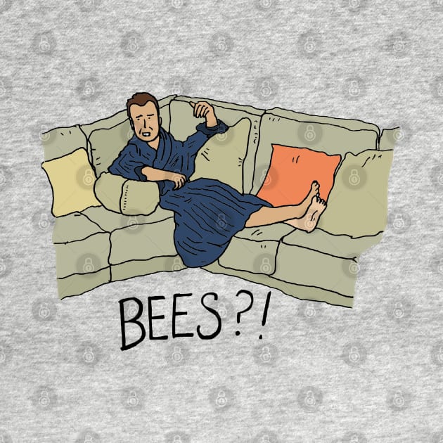 Arrested Development Gob Bees by JennyGreneIllustration